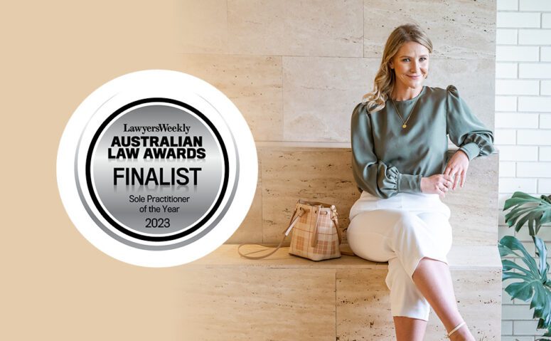 Claire Styles is a finalist in the Australian Law Awards 2023